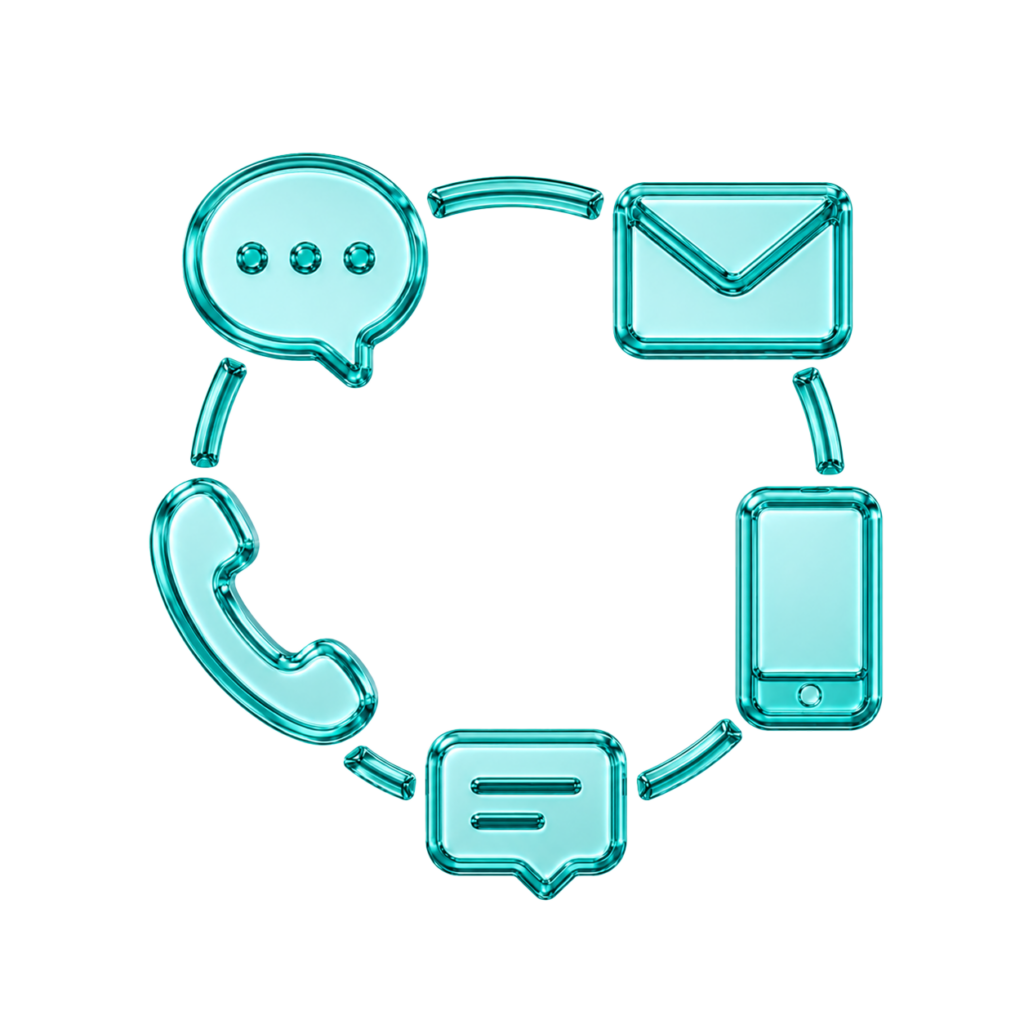 Multichannel support tiers icon